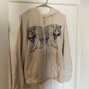 American Eagle zip up hoodie size L.
